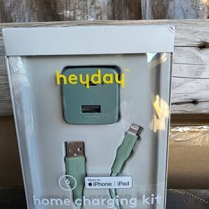Heyday Green Charging Kit for iPhone and iPad
